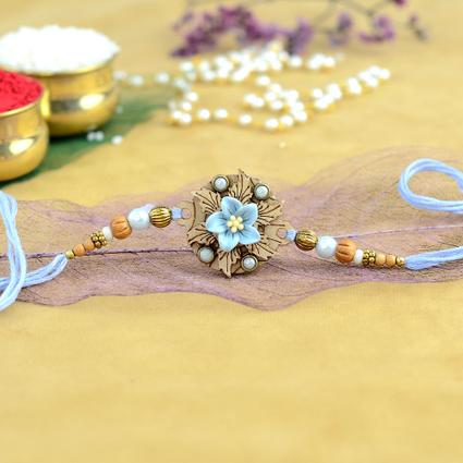 Modern Floral Rakhi