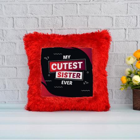 Cutest Sister Ever Pillow