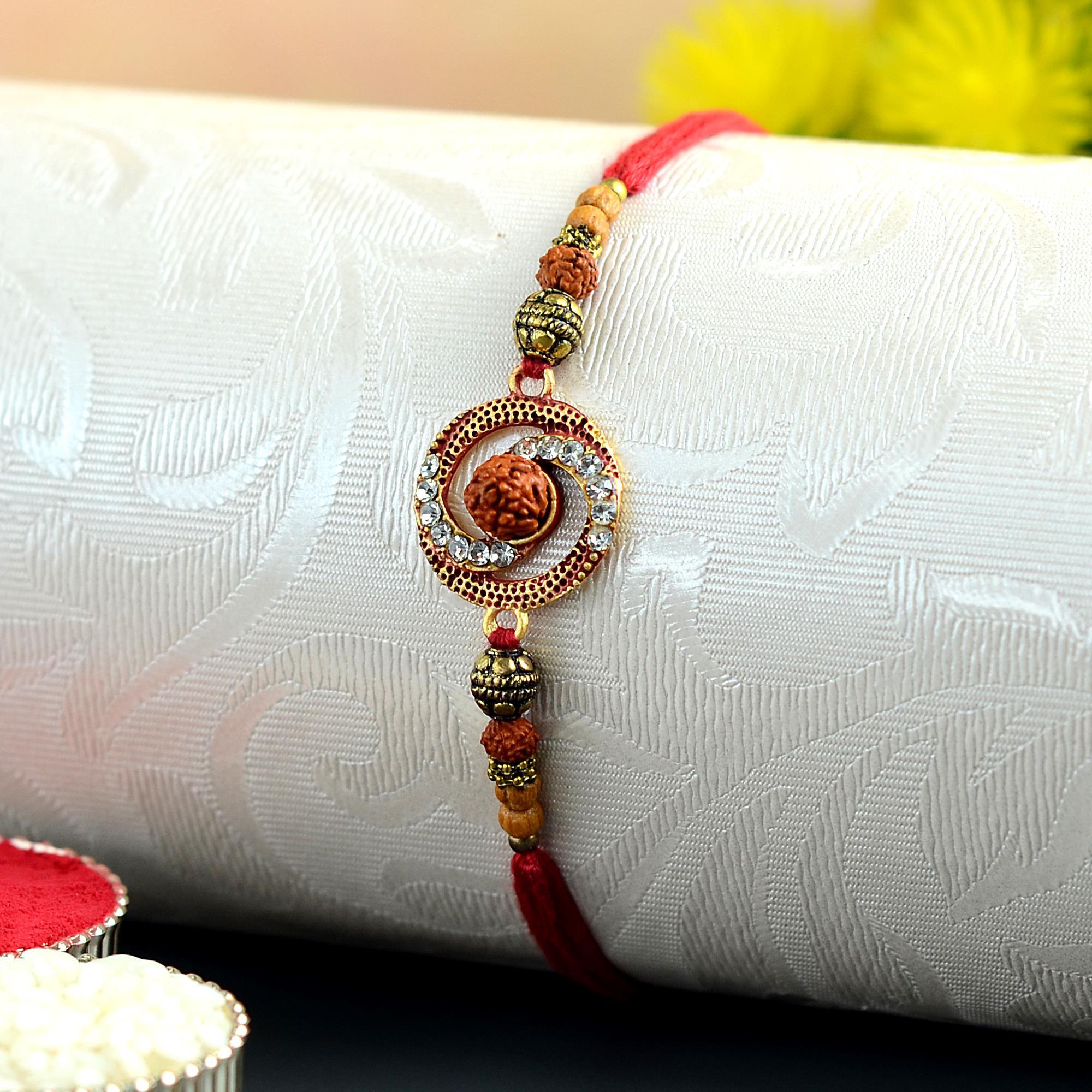Galaxy Rudraksh Rakhi | Rudraksh Rakhi