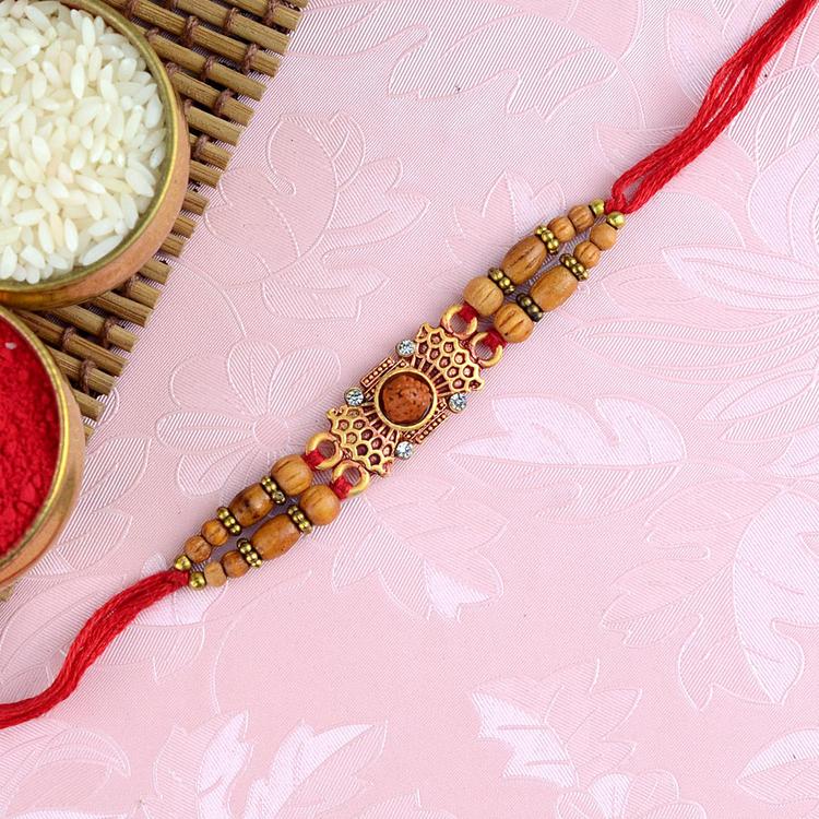 Rudraksh Tulsi Rakhi BR47