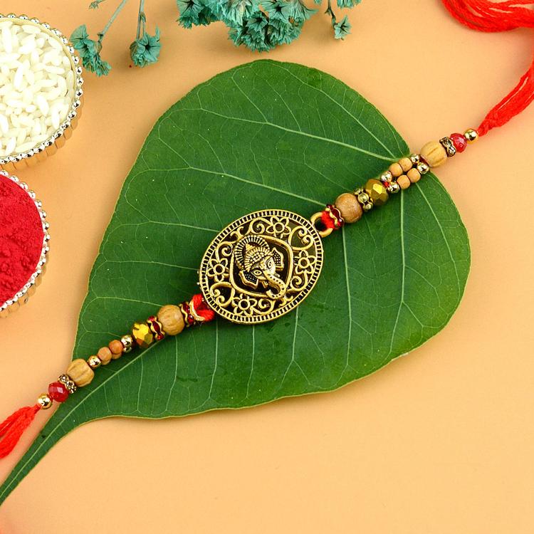 Gorgeous Ganesh Rakhi - 01
