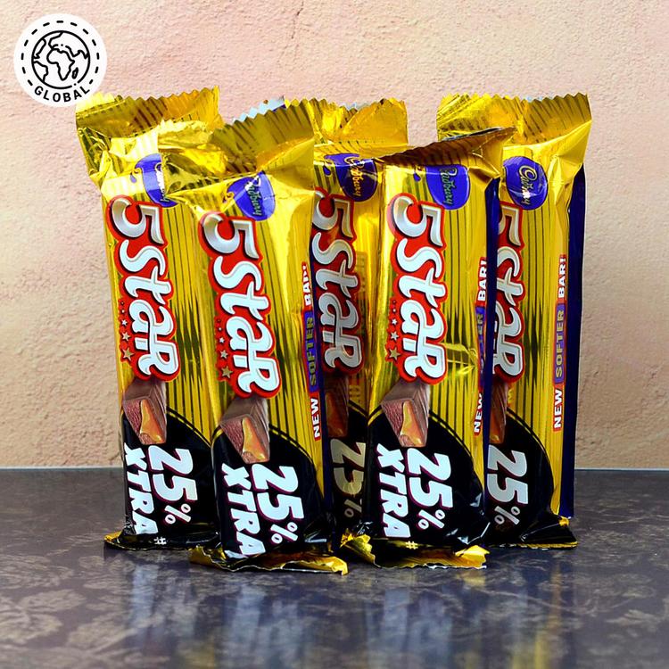 5 Pcs Five Star Chocolates (Global)