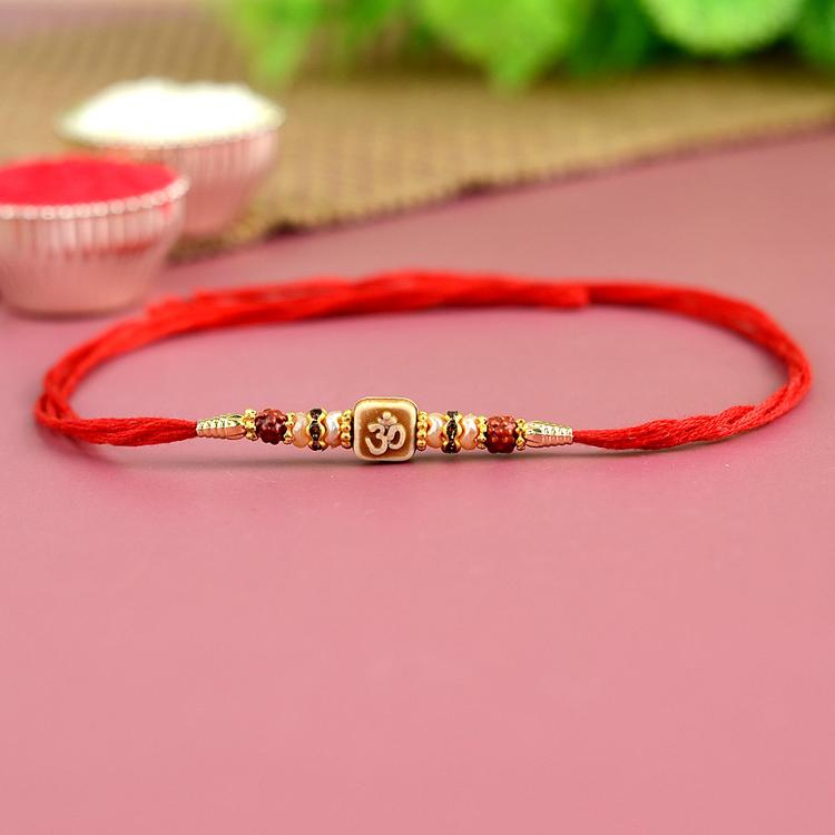 Simple Om Dori Rakhi J312