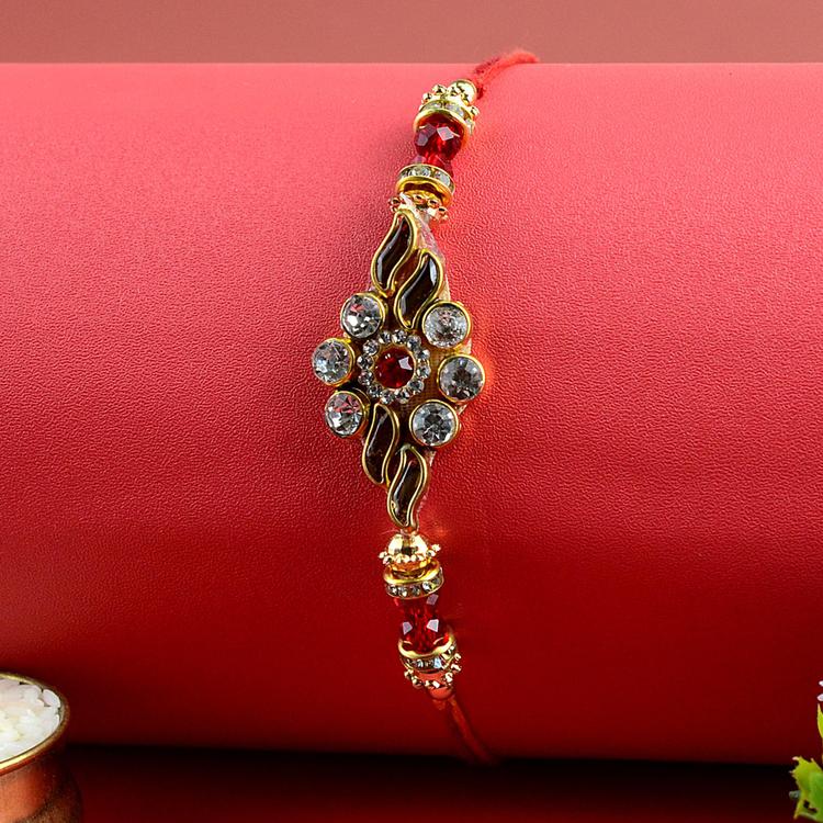 Glittering Stones Rakhi