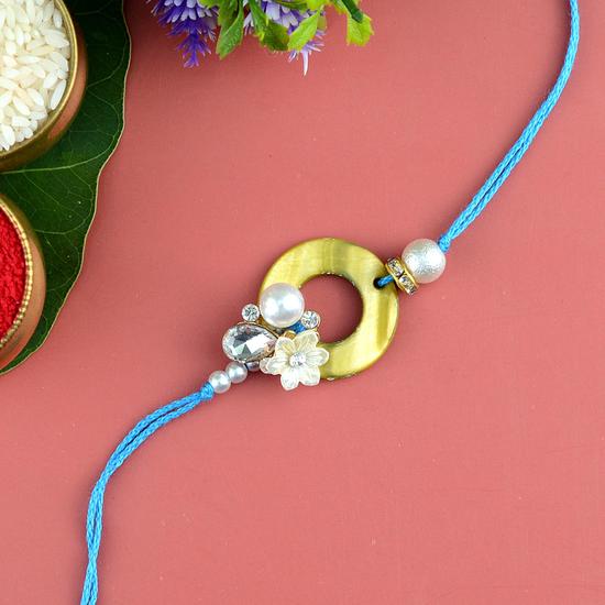 Designer Azure Rakhi