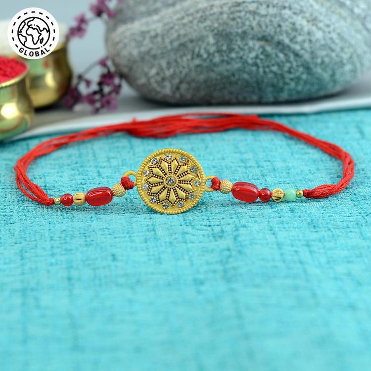 Gold Shield Rakhi Global
