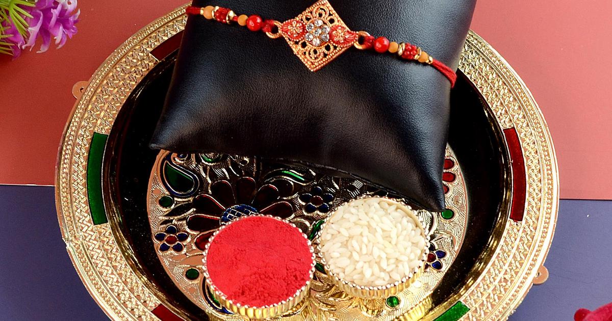 Traditional Rakhi Hamper Puja Thali