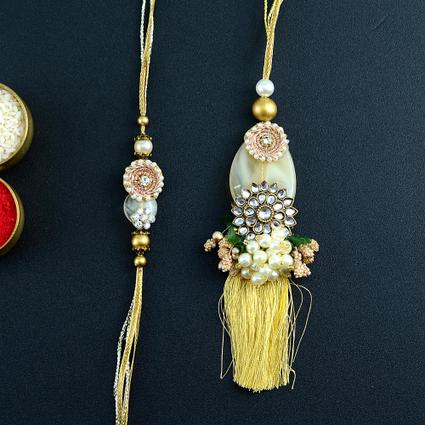 Golden Rakhi and Lumba