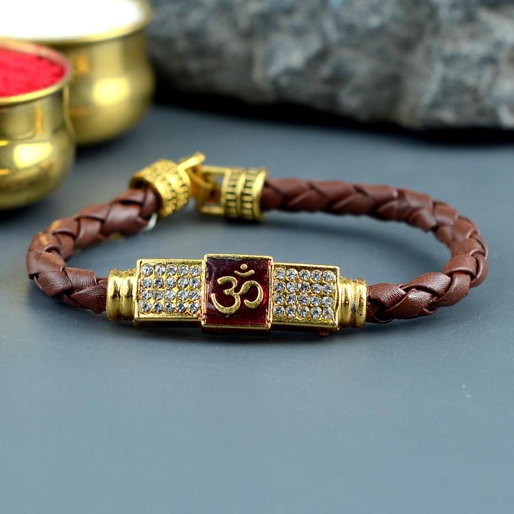 Om Bracelet Rakhi TJ20