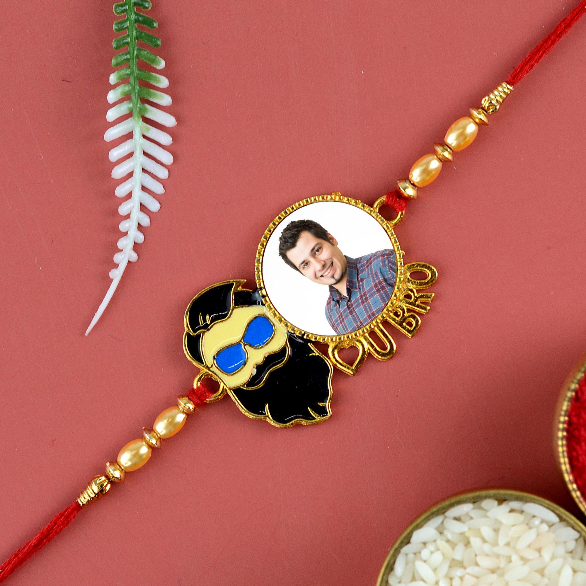 Customized rakhi on sale