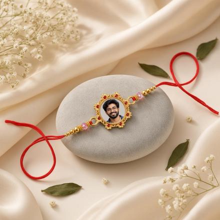 Floral Personalised Rakhi PR30