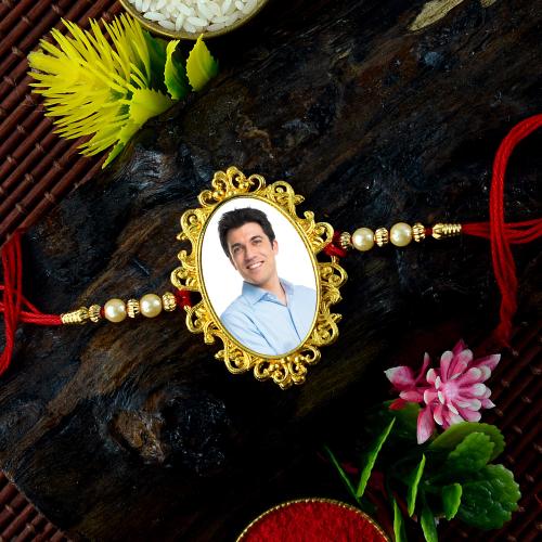 Oval Personalised Rakhi PR30