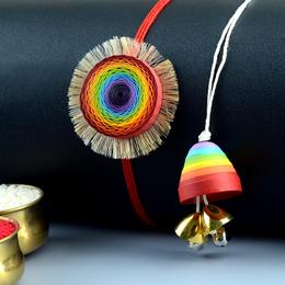 Quilling Rakhi Lumba