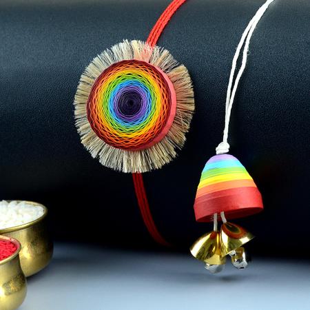 Quilling Rakhi Lumba