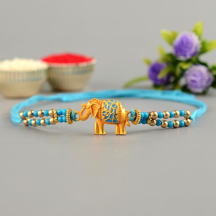 Majestic Elephant Rakhi