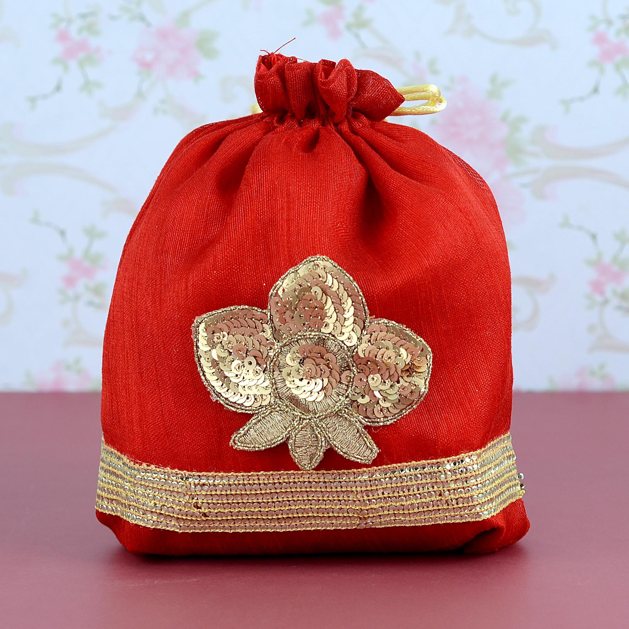 Red Potli Bag 2 | Gift Boxes