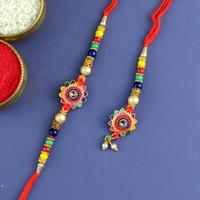 Colourful Rakhi and Lumba MR37