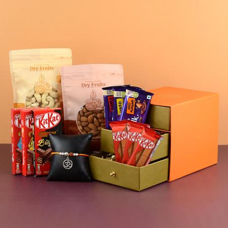 Delectable Rakhi Treats Combo