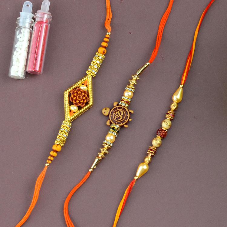 Simple Threads Rakhi Set 1200