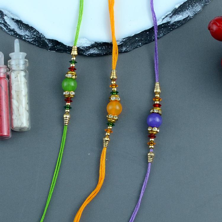 Single Bead Rakhi Set 1400