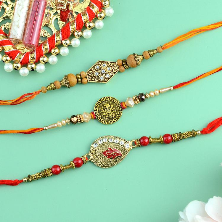 Antique Rakhi Set 1600