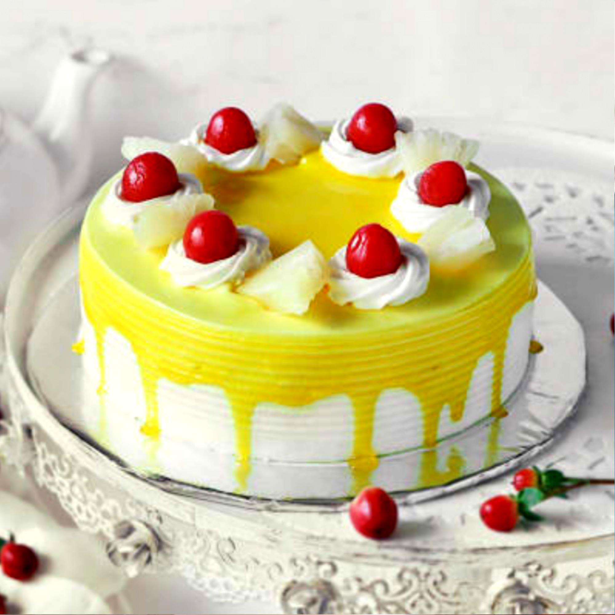Pineapple Cakes Online | Pineapple Birthday Cake | Mr. Brown Bakery
