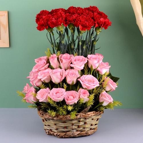 Exotic Flower Basket