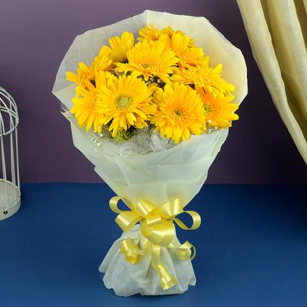 Charismatic Gerberas Bouquet