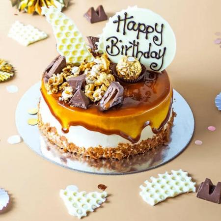 Butterscotch Cake 1 Kg - F Guru