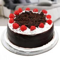 Black Forest Cake 1 Kg - F Guru