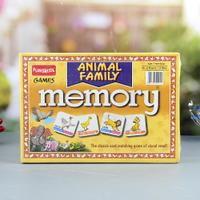 Animal Family Memory Game