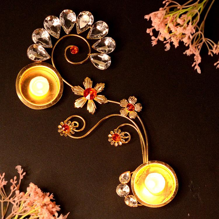 Artistic Floral Diya