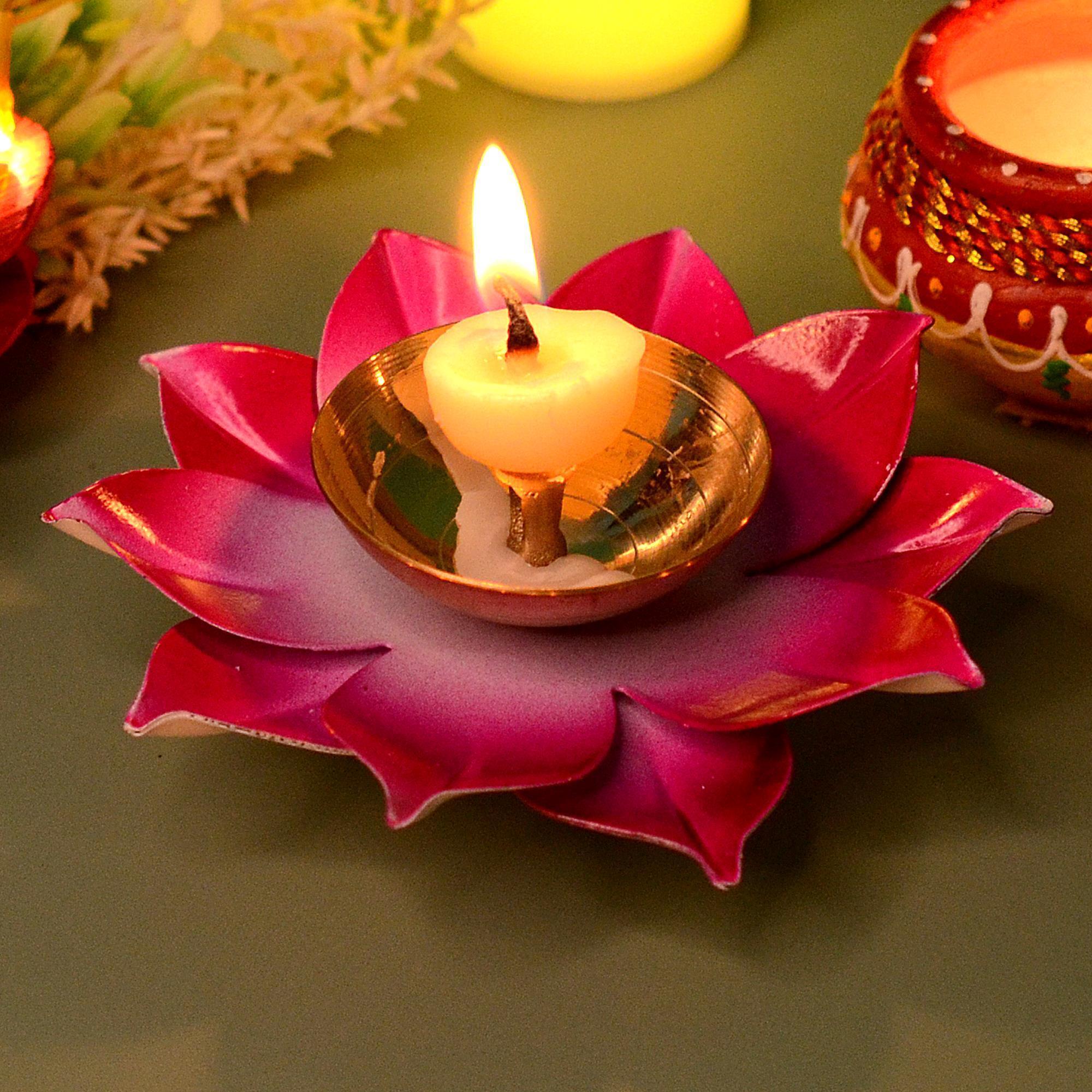 Aesthetic Lotus Diya | Diwali Gifts to Mumbai