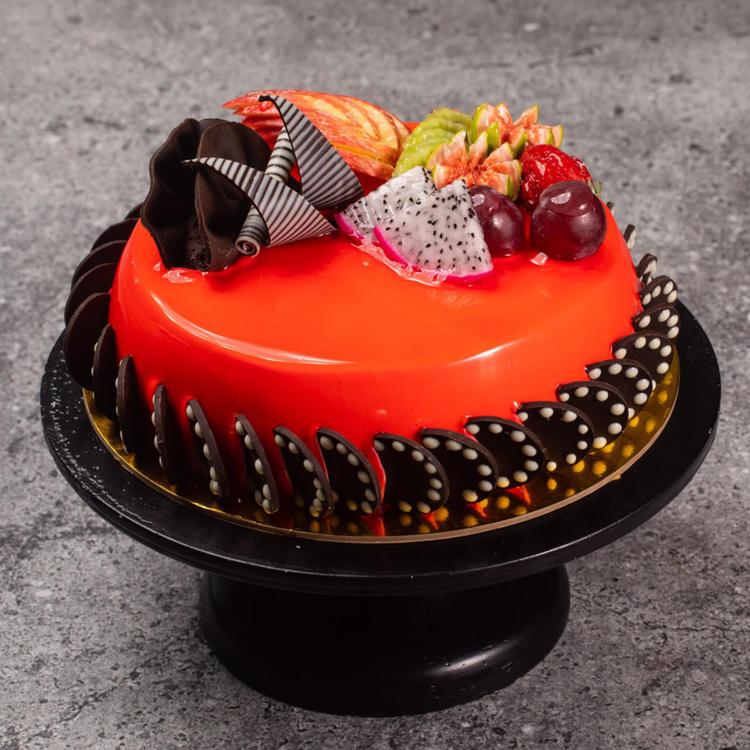 Red Mixed Fruit Cake 1/2 Kg - HB