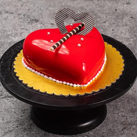 Strawberry Love Cake 1/2 Kg - HB