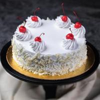 White Forest Cake 1/2 Kg - HB