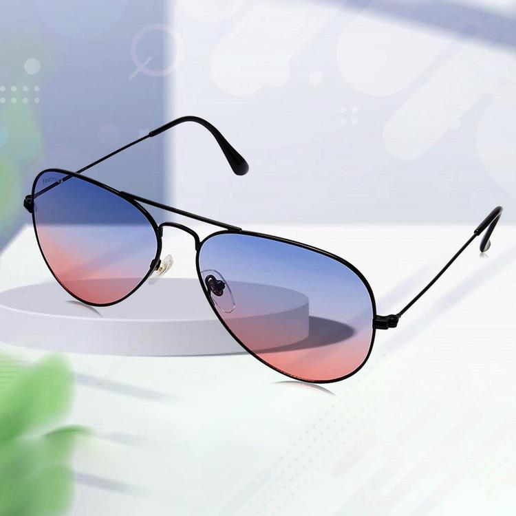 Fastrack Aviator Sunglass M165BU34