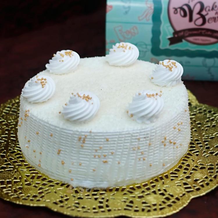 Vanilla Cream Cake 1 Kg - BNB