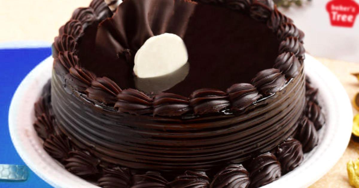Choco Truffle Cake 1/2 Kg BT Baker'z Tree Chandigarh