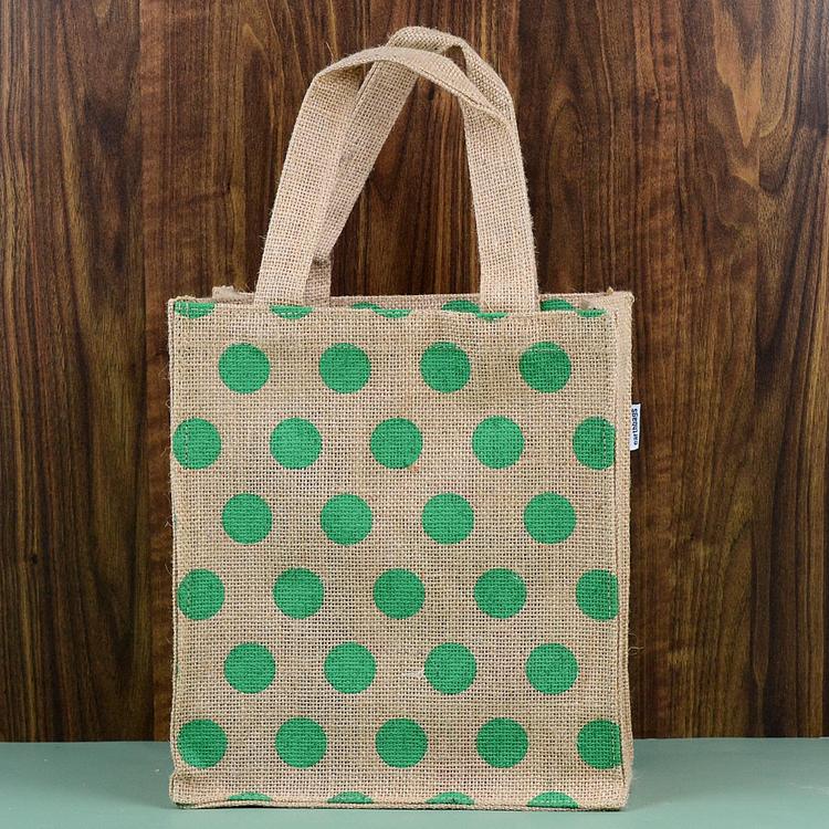 Polka Jute Bag