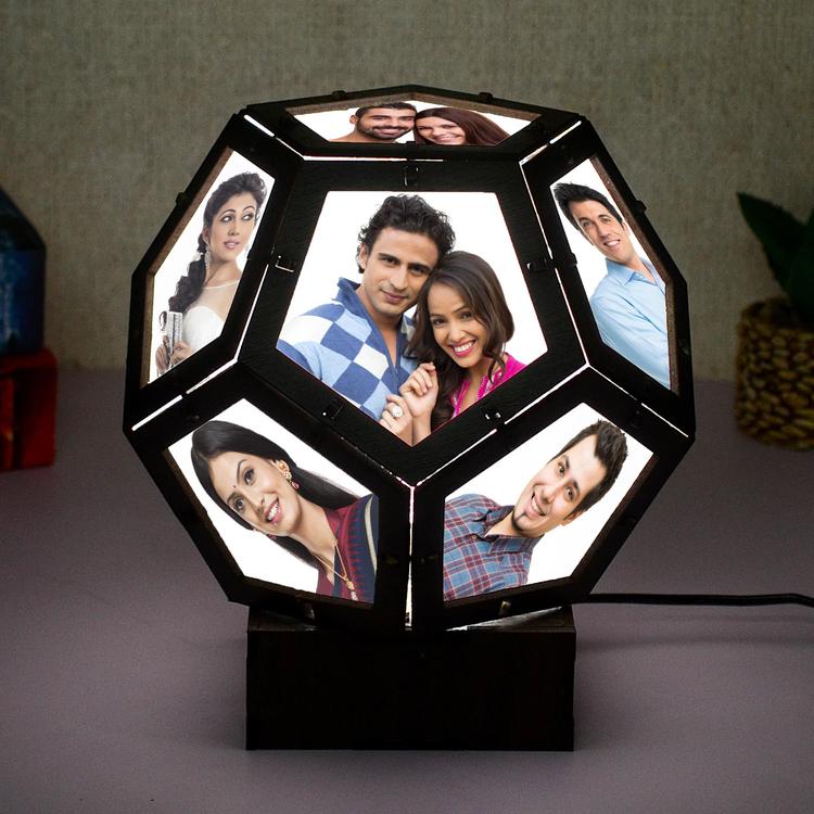 Rotating Love Pentagon