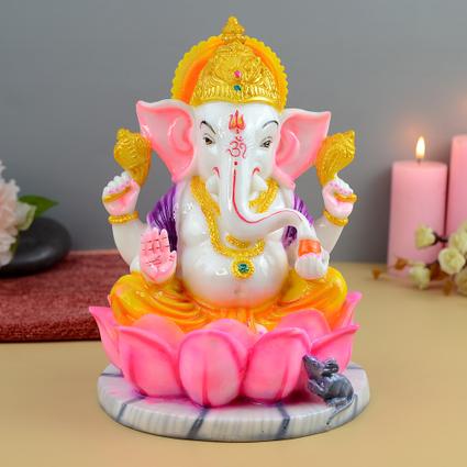 Marble Ganapati Idol