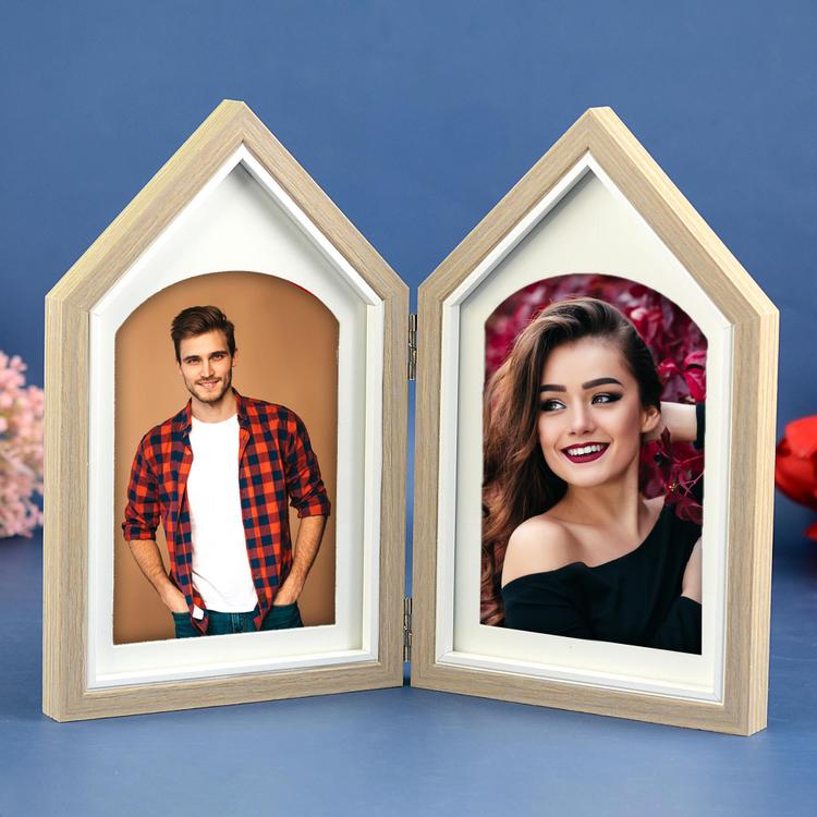 Wooden Foldable Photo Frame