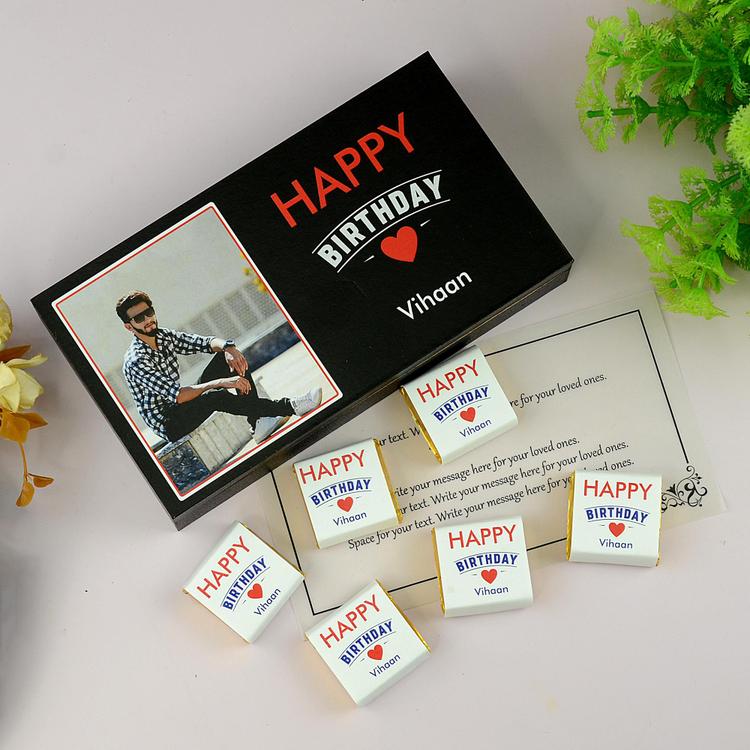 B'day Personalised Chocolate Box