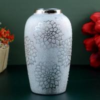 Classic Silver Flower Vase