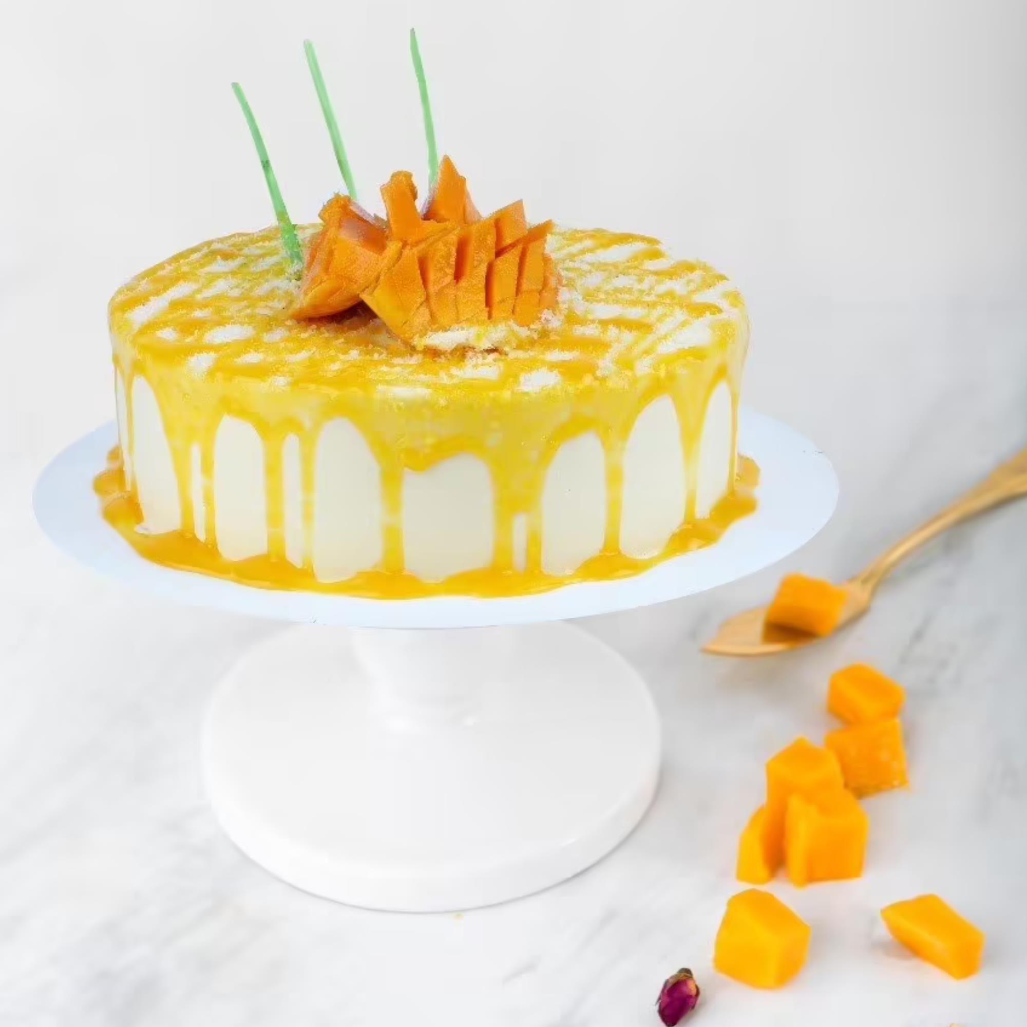 20 Best Mango Cake Recipe to try this Summer - Cake Decorating Tutorials