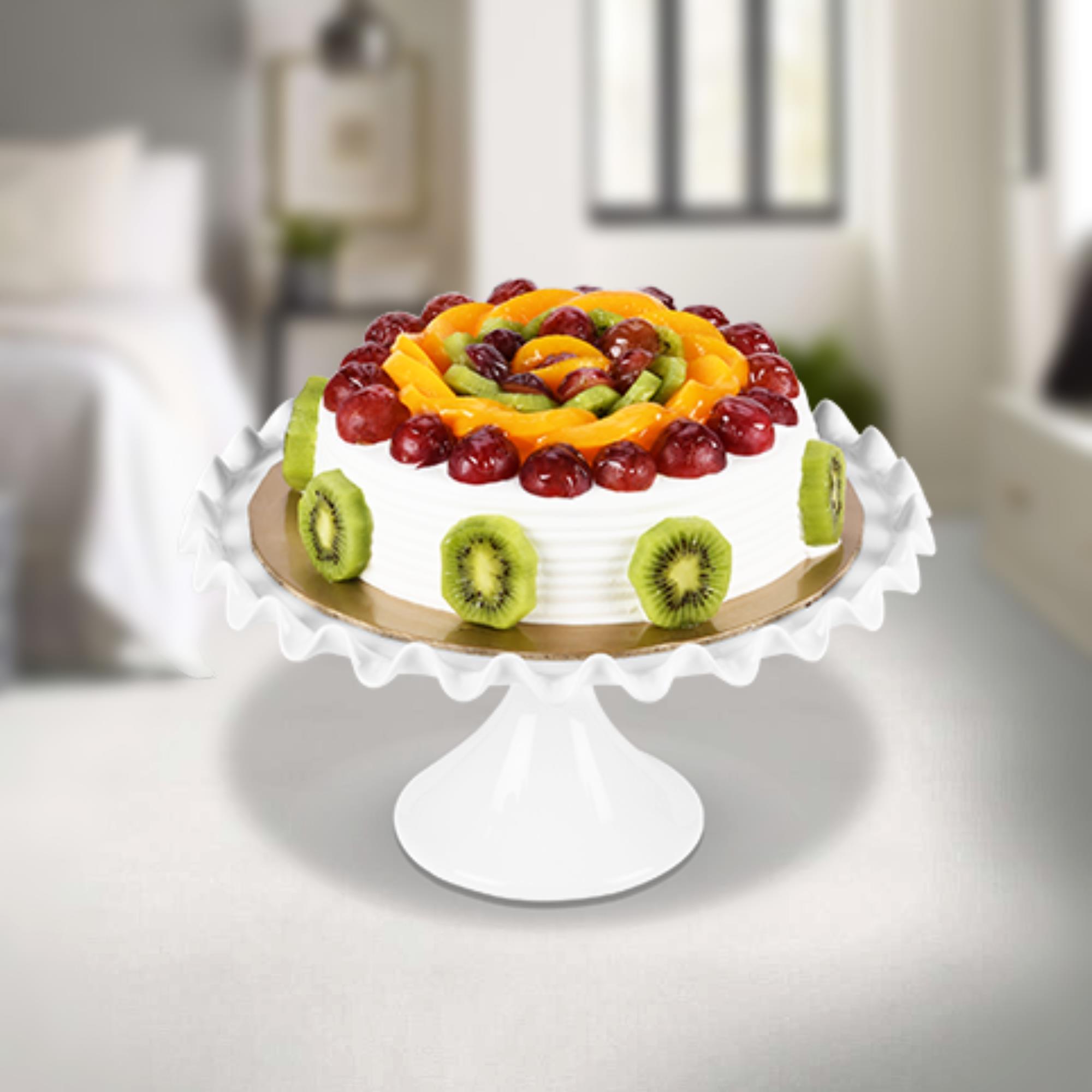 Send Fruit cake with happy birthday topper Online | Free Delivery | Gift  Jaipur