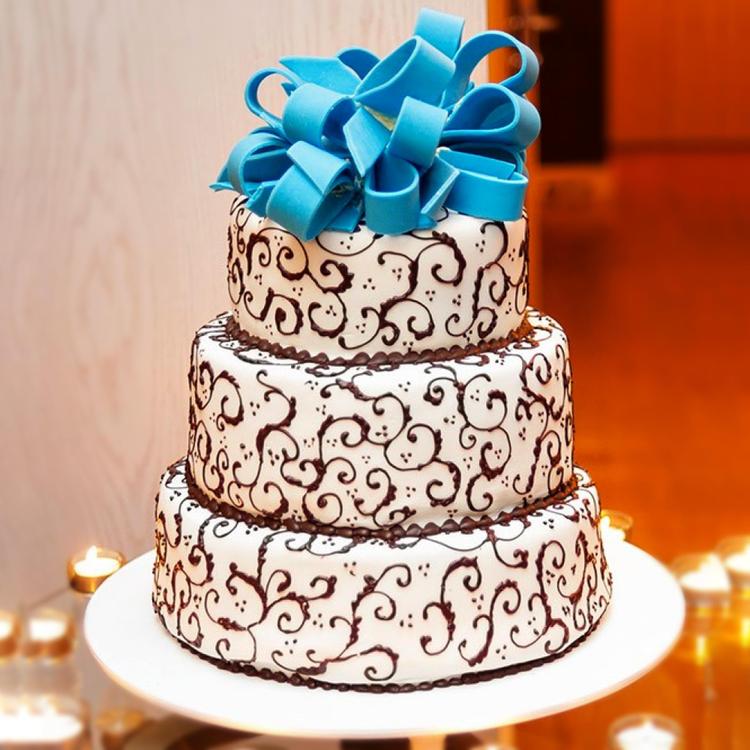 Three Tier Choco Cake 5 Kg - DB
