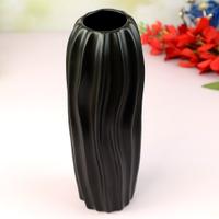Mystic Black Ceramic Vase