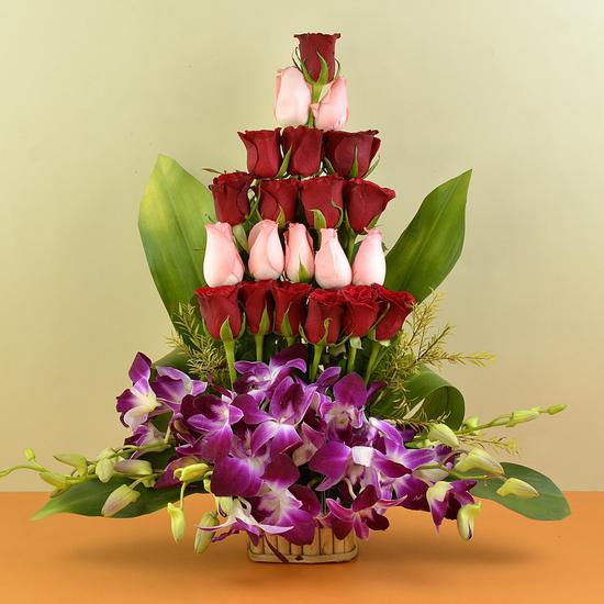 Shades of Love Basket
